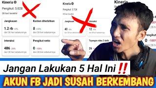 5 Kesalahan Kreator Pemula Bikin Akun Sulit Berkembang, Nomer 3 Paling Gila | Facebook Pro