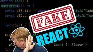 Stop Writing Fake React Code