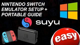 Easy Suyu Setup + Portable Guide 2024 - Windows