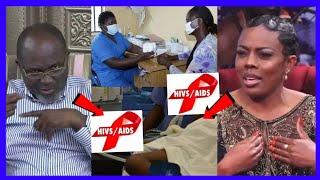 Beware She Has Affected, Nana Aba Anamoah Agyenaniso As Her HIV/Aids Status Exp0śe As Ken Agyapong