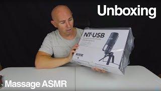ASMR Unboxing Rode NT-USB Microphone + Comparison Rode NTG-3