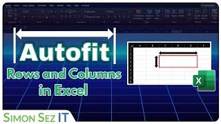 How to Autofit Cells in Microsoft Excel