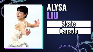 Alysa LIU (USA) | Women Short Program | Skate Canada International 2024 | #GPFigure