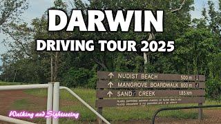 DARWIN CITY NORTHERN TERRITORY AUSTRALIA  DRIVING TOUR 2025CASUARINA COASTAL RESERVENUDIST BEACH