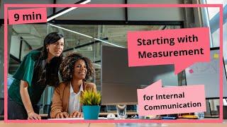 Starting with Measurement for Internal Communication  - Masterclass