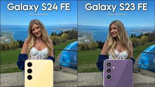 Samsung Galaxy S24 FE VS Samsung Galaxy S23 FE Camera Test Comparison