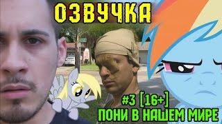 Пони в нашем мире (сезон 1, эпизод 3) [ОЗВУЧКА] 16+ / Pony meets World - S1, E3 (MLP in real life)