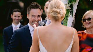 Groom Vows to Bride | Perfect Example Mixing Personal, Romantic and Funny