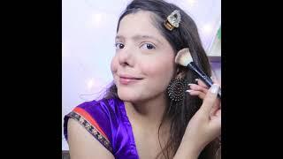 Bold Glittery Eyes For This Festival Season  / Indian Festival Makeup Look #shorts #youtubeshorts