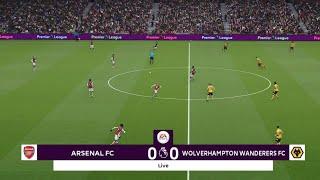 eFootball PES 2021 VirtuaRED V4 ​| Ultra Realism Graphics And Gameplay | Arsenal vs Wolves