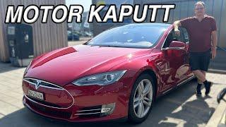 Tesla Model S mit defektem Motor: Wartungskosten, Akku und optischer Zustand