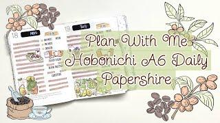 Plan With Me | Hobonichi A6 Daily Pages | Papershire