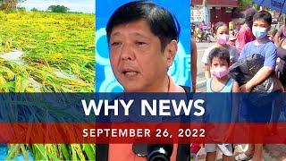 UNTV: Why News | September 26, 2022