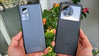 Xiaomi 12 Pro vs Vivo X80 | Video test Display, SpeedTest, Camera Comparison