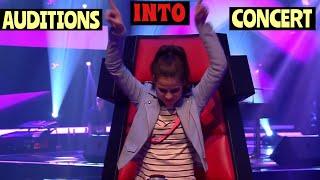 The Voice - AUDITIONS? NO WAY!  THIS IS CONCERT!!