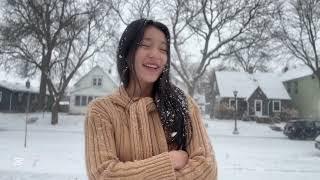 Tawm tuaj saib snow ua si dua os hnub no los snow zoo nkauj heev Minnesota