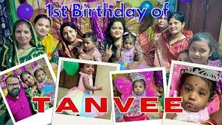 Tanvee's 1st Birthday Celebration ll Aspire Raja ll @TanveeMohapatra