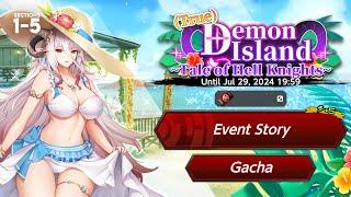 Event Story: True Demon Island Tale of Hell Knights - Action Taimanin