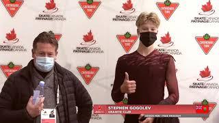 2022 Skate Canada Challenge Stephen Gogolev - FS