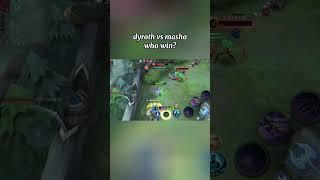 dyroth vs masha who win? #mobilelegends #mlbb #shorts