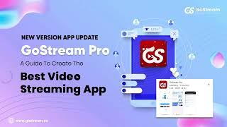 How to use GoStream Pro App create livestream pre-recorded video.