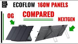 COMPARED 160w vs NEXTGEN 160w EcoFlow NextGen 160w Solar Panel