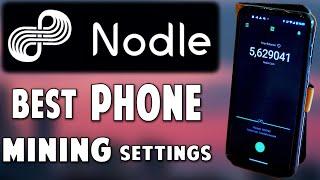 Crypto mining with Android & iPhone - Best settings to earn the most Nodle Cash