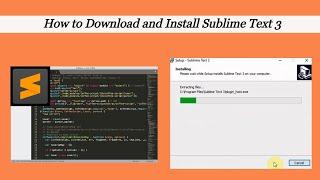 How to download and install sublime text 3 | Sublime Text 3 download