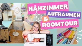 Nähzimmer aufräumen & ROOMTOUR