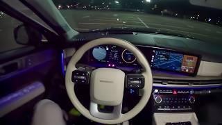 2024 Hyundai Santa Fe Hybrid Calligraphy - POV Night Drive (Binaural Audio)