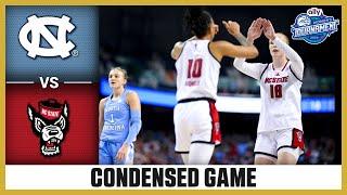 North Carolina vs. NC State Condensed Game | 2025 Ally ACC Women's Basketball Tournament