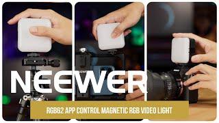 Introducing the Neewer RGB62 App Control Magnetic RGB Video Light