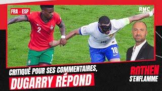 Euro 2024 : Dugarry répond aux critiques sur ses commentaires