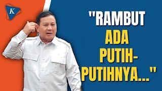 Begini Candaan Prabowo Saat Sambut Wiranto