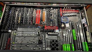 Snap on Masters Series and US General 5 Drawer Toolbox Tour