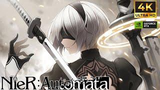 NIER AUTOMATA Gameplay (4K 60FPS) No Commentary