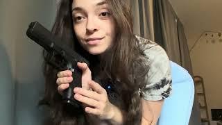 ASMR Cleaning My Glock 17 Whispering & Tapping for Deep Sleep & Relaxation