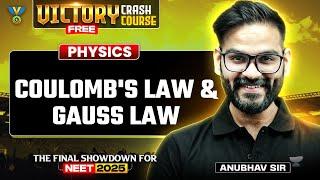 Victory Crash Course: Coulomb's Law And Gauss Law | Anubhav Shrivastava