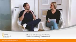 Halsstraffung – und Korrektur: Interview mit Dr. med. Daniel Sattler