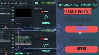 Wondershare Filmora X Wont Export | Issue Fixed | Easiest And Simplest Way | Adegbola Valentine