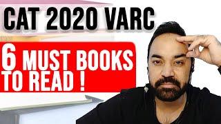 CAT 2020 VARC - 6  Must Books To Read !