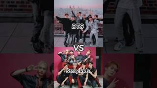 BTS vs Stray kids  (no hate) #bts #shorts #kpop #straykids #jimin #jungkook #rm #felix