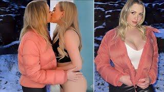 Blake blossom and Mia Malkova making lip locking ️ || lesbian Pstar performers