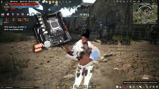 Black Desert -  Ultra Settings test Intel Xeon E5-2620 v3 + RX580 4GB