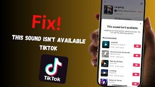 This Sound isn't Licensed For Commercial Use TikTok Problem / Fixed