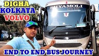 Digha Kolkata Volvo Bus Journey Vlog. Roaming Wheel 2.0 ! Shyamali Paribahan Kolkata Digha.