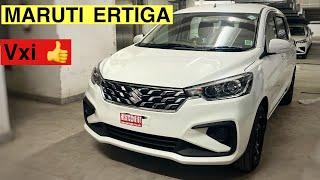 सबसे किफ़ायती मॉडल : Maruti Suzuki Ertiga Vxi Cng 2024 : Ertiga Mid Variant : Onroad Price ?