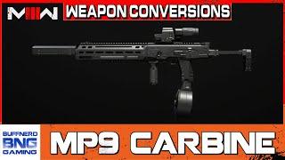 MP9 3D Carbine - Weapon Conversion - Call Of Duty Modern Warfare III