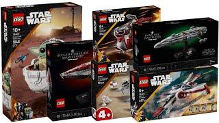 All LEGO Star Wars sets released January 2025 Compilation/Collection Speed Build