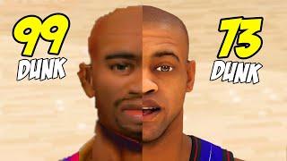 Poster With Vince Carter In Every NBA 2K
